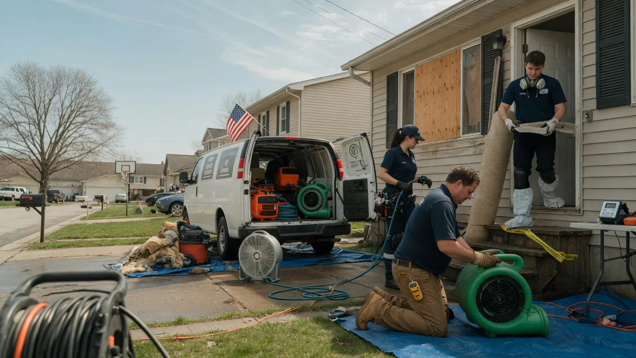 Water Damage Restoration in Hallsville, TX near me